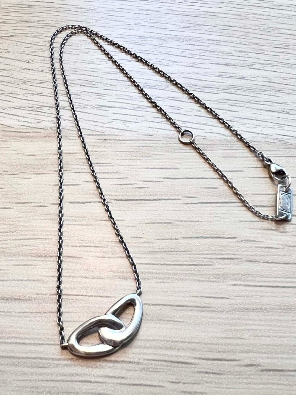 $495 IPPOLITA Sterling Silver Cherish Interlocking Pendant Necklace